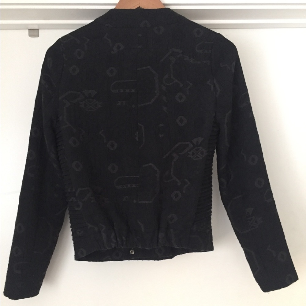 H&M Ribbed ‘Biker’ Jacket - Picture 2 of 6